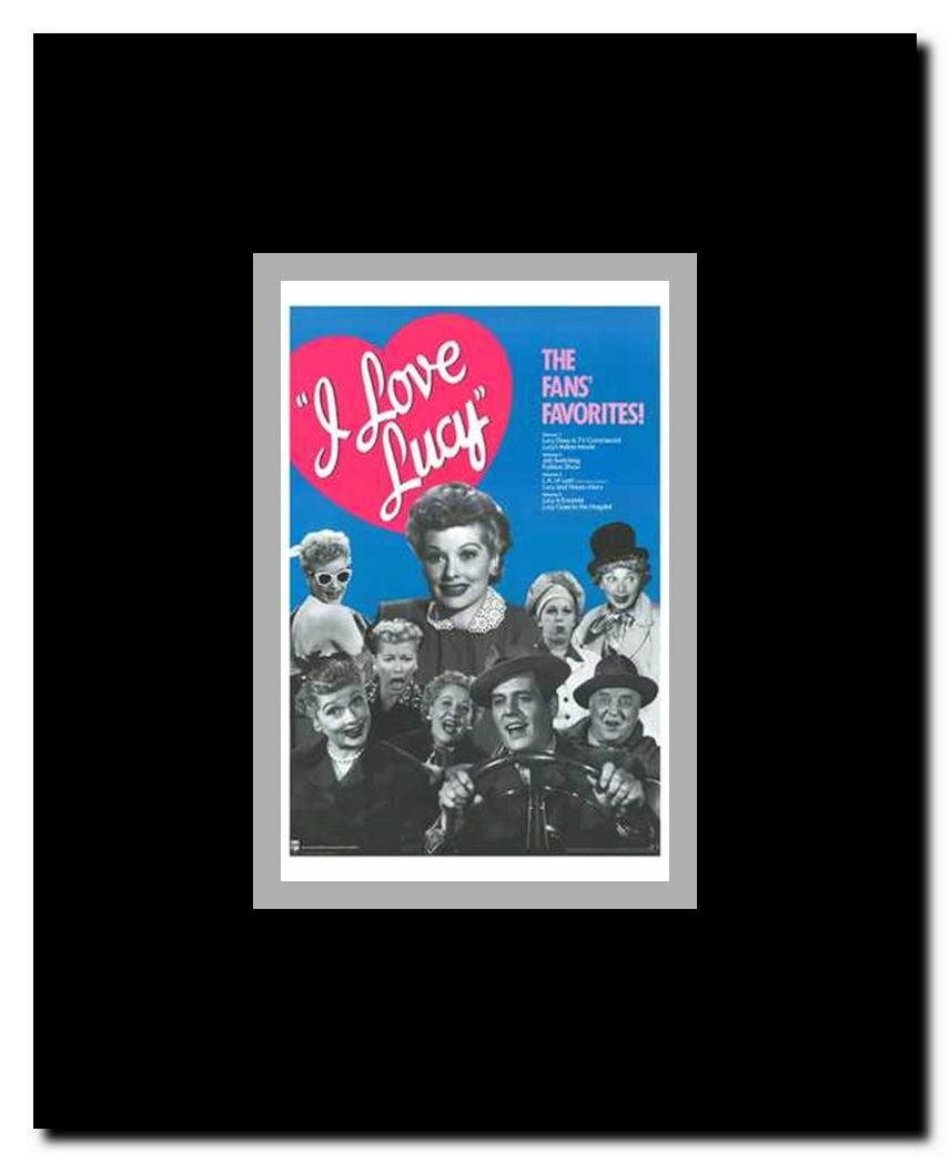 I Love Lucy Framed Movie Poster