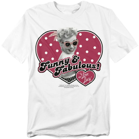I Love Lucy T-Shirt Funny Fabulous Unisex Graphic Tee For Men & Women