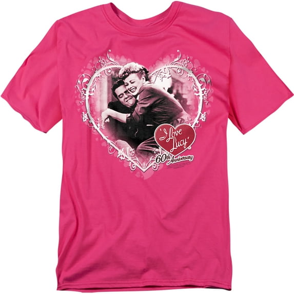 I Love Lucy Happy Anniversary Officially Licensed Adult T Shirt