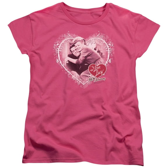 I Love Lucy - Happy Anniversary - Women's Short Sleeve Shirt - Large