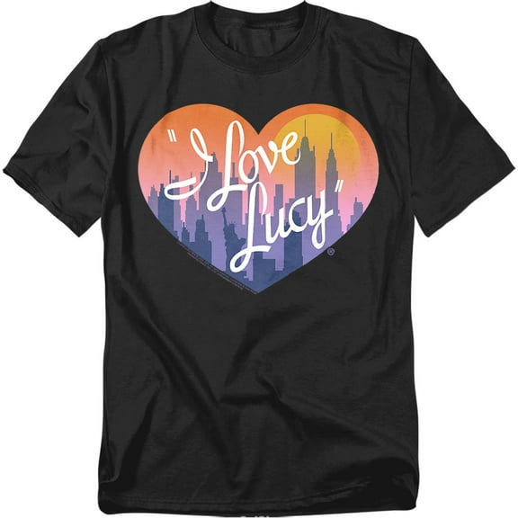 I Love Lucy T-Shirt Heart of The City Unisex Graphic Tee For Men & Women