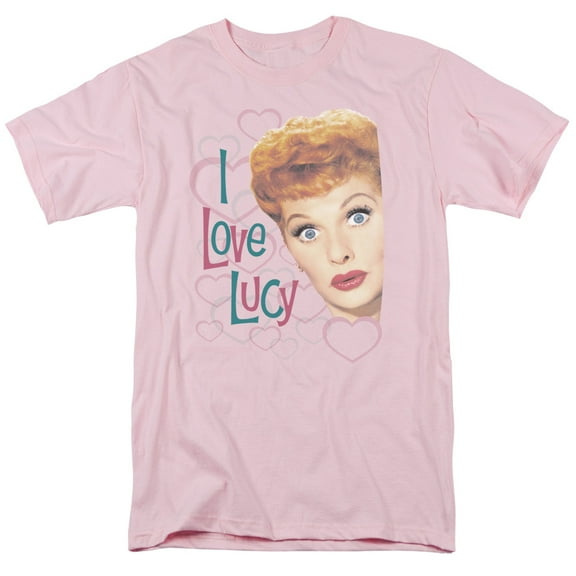 I Love Lucy Hollywood Open Hearts Officially Licensed Adult T Shirt