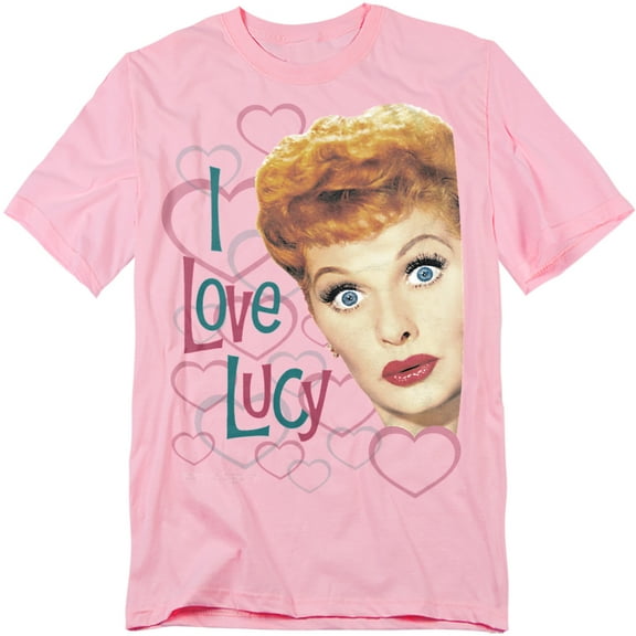 I Love Lucy T-Shirt Hollywood Open Hearts Unisex Graphic Tee For Men & Women
