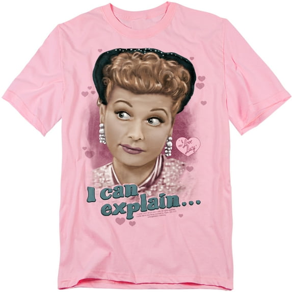 I Love Lucy T-Shirt I Can Explain Unisex Graphic Tee For Men & Women