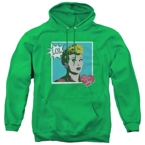 I Love Lucy - I Love Worhol Lol - Pull-Over Hoodie - Large