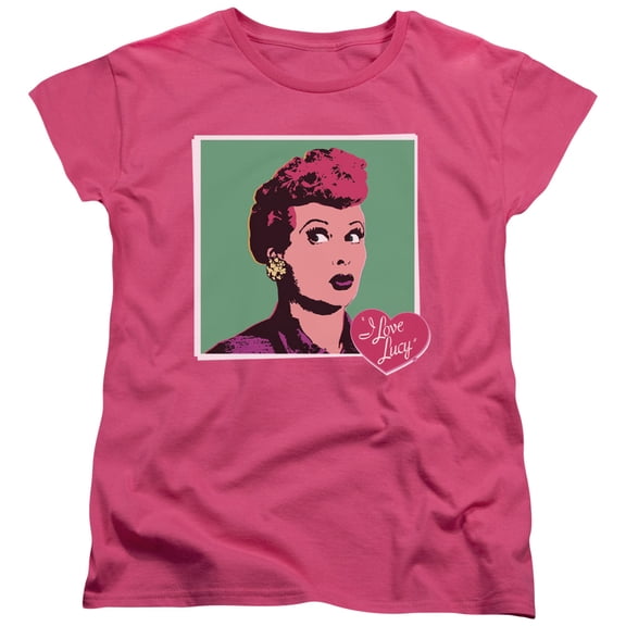 I Love Lucy - I Love Worhol - Women's Short Sleeve Shirt - X-Large