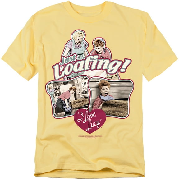 I Love Lucy T-Shirt Just Loafing Unisex Graphic Tee For Men & Women