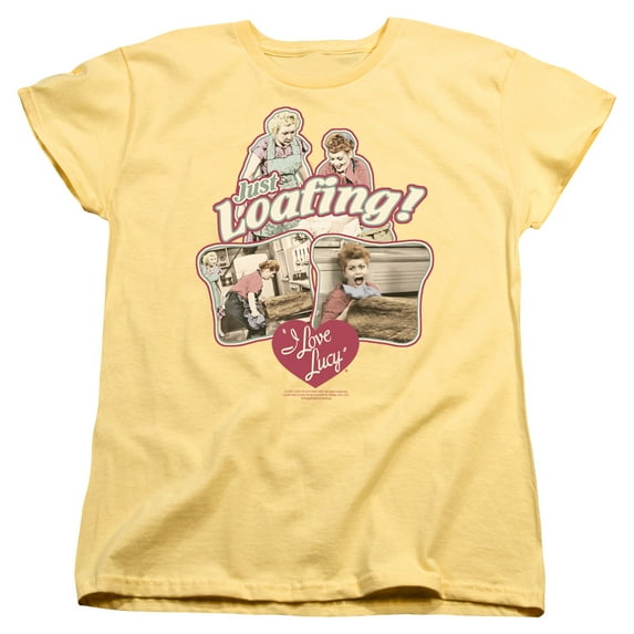 I Love Lucy - Just Loafing - Women's Short Sleeve Shirt - X-Large
