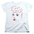 thumbnail image 1 of I Love Lucy - Lines Face - Women's Short Sleeve Shirt - Small, 1 of 2