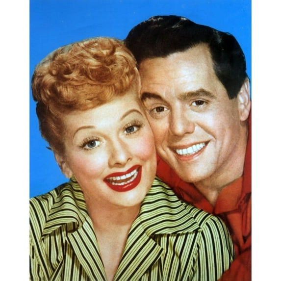I Love Lucy, Lucille Ball, Desi Arnaz, 1954. Poster Print (16 x 20)