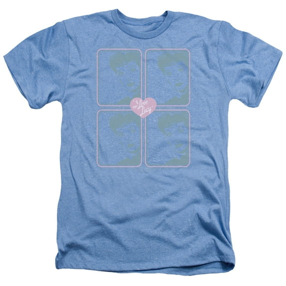 I Love Lucy - Lucy Squared - Heather Short Sleeve Shirt - Medium