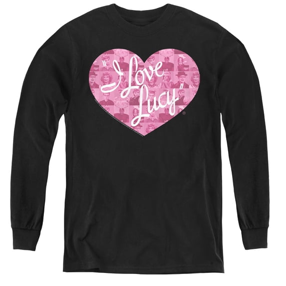 I Love Lucy - Many Moods Logo - Youth Long Sleeve Shirt - Small