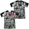 thumbnail image 1 of I Love Lucy Men's  Faces Sublimation T-shirt White, 1 of 2
