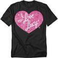 thumbnail image 1 of I Love Lucy T-Shirt Floral Logo Unisex Graphic Tee For Men & Women, 1 of 7