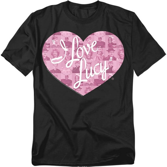 I Love Lucy T-Shirt Many Moods Logo Unisex Graphic Tee For Men & Women