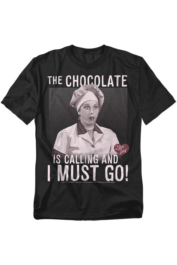 Mens Chocolate Calling T-Shirt Black