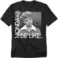 thumbnail image 1 of I Love Lucy T-Shirt Mondays Be Like Unisex Graphic Tee For Men & Women, 1 of 7