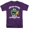 thumbnail image 1 of I Love Lucy Mother's Day Weird Moms Build Character Unisex Adult T Shirt, Purple, Small, 1 of 5
