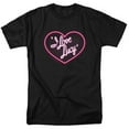 thumbnail image 1 of I Love Lucy & Neon Logo - Short Sleeve Adult 18-1 T-Shirt, Black - 5X, 1 of 1