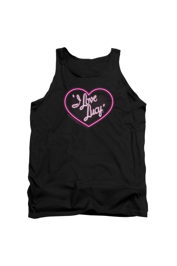I Love Lucy - Neon Logo - Tank Top - Medium