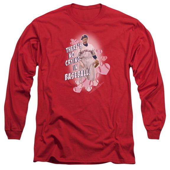 I Love Lucy - No Crying In Baseball - Long Sleeve Shirt - Medium
