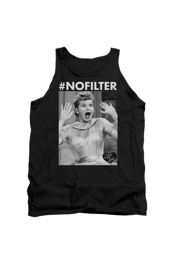 I Love Lucy - No Filter - Tank Top - Large