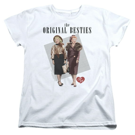 I Love Lucy Original Bestie S/S Women's T-Shirt White