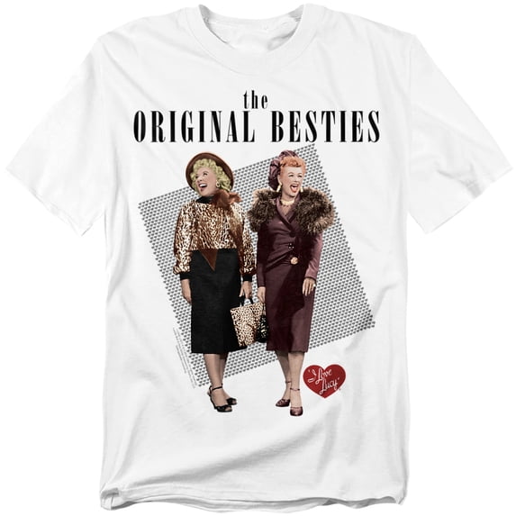 I Love Lucy T-Shirt Original Bestie Unisex Graphic Tee For Men & Women