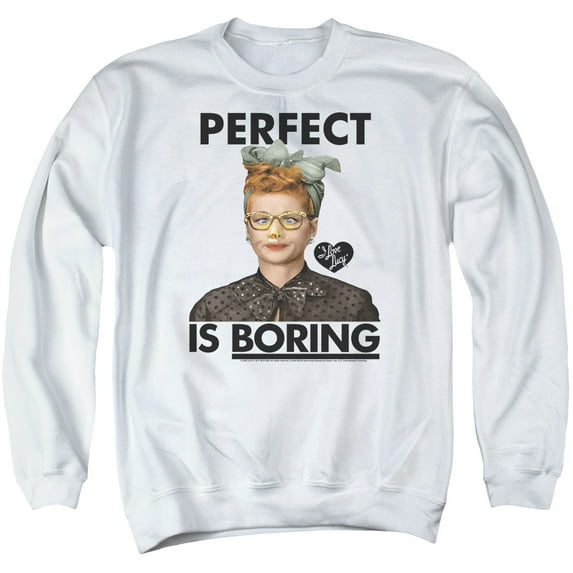 I Love Lucy - Perfect Is Boring - Crewneck Sweatshirt - XXX-Large
