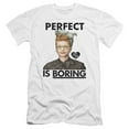 thumbnail image 1 of I Love Lucy - Perfect Is Boring - Premium Slim Fit Short Sleeve Shirt - Large, 1 of 2
