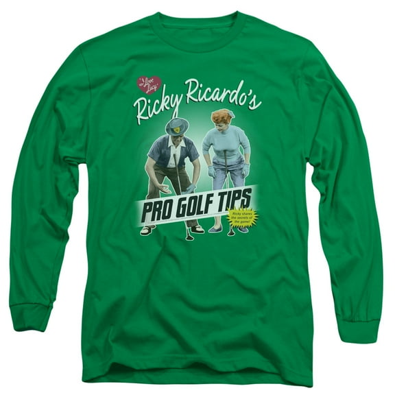 I Love Lucy - Pro Golf Tips - Long Sleeve Shirt - X-Large