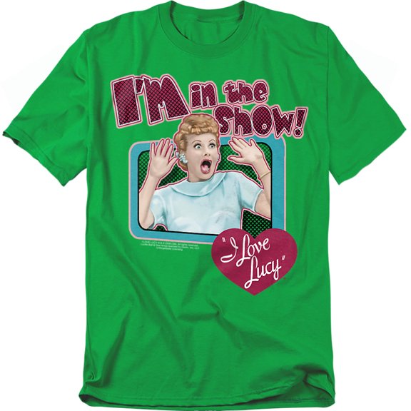 I Love Lucy T-Shirt Put Me In The Show Unisex Graphic Tee For Men & Women