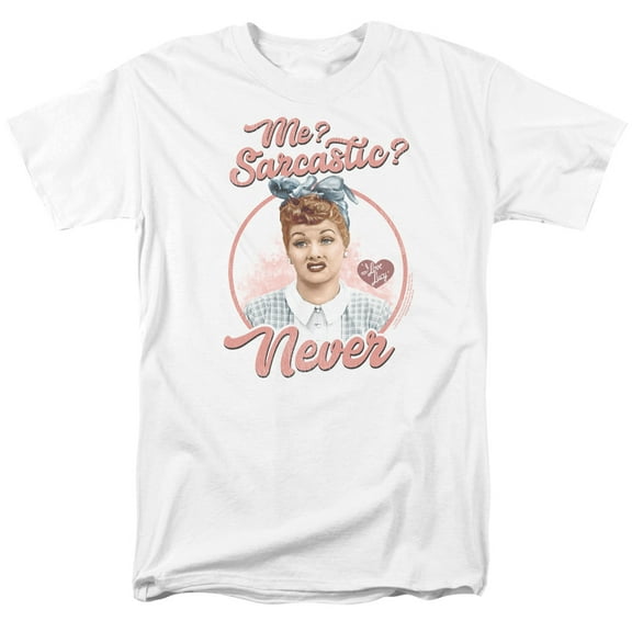 I Love Lucy - Sarcastic - Short Sleeve Shirt - XX-Large