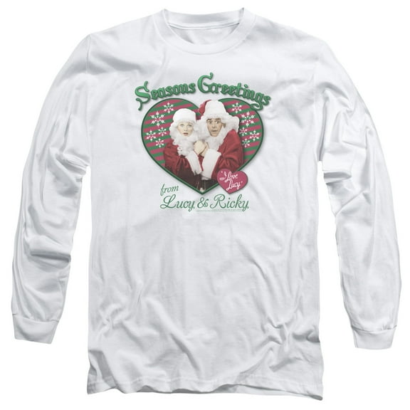 I Love Lucy - Seasons Greetings - Long Sleeve Shirt - Small