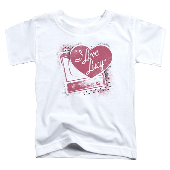 I Love Lucy - Spray Paint Heart - Toddler Short Sleeve Shirt - 2T