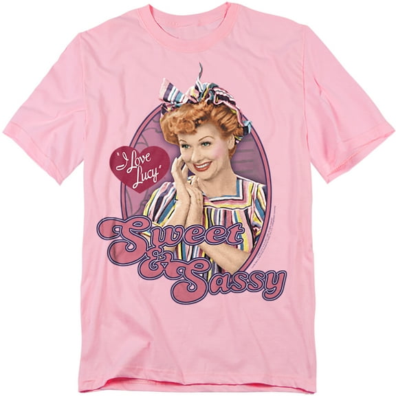 I Love Lucy T-Shirt Sweet And Sassy Unisex Graphic Tee For Men & Women
