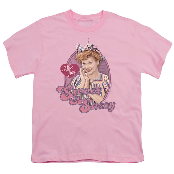 I Love Lucy - Sweet & Sassy - Youth Short Sleeve Shirt - Medium