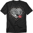 thumbnail image 1 of I Love Lucy T-Shirt Hearts And Dots Unisex Graphic Tee For Men & Women, 1 of 7