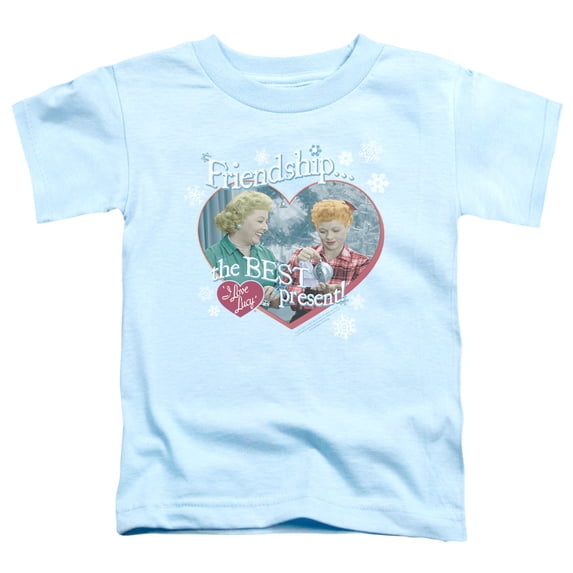 I Love Lucy - The Best Present - Toddler Short Sleeve Shirt - 2T