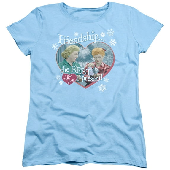 I Love Lucy - The Best Present - Women's Short Sleeve Shirt - X-Large