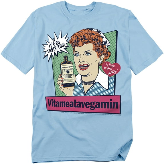 I Love Lucy T-Shirt Vita Comic Unisex Graphic Tee For Men & Women