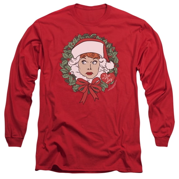 I Love Lucy - Wreath - Long Sleeve Shirt - Large