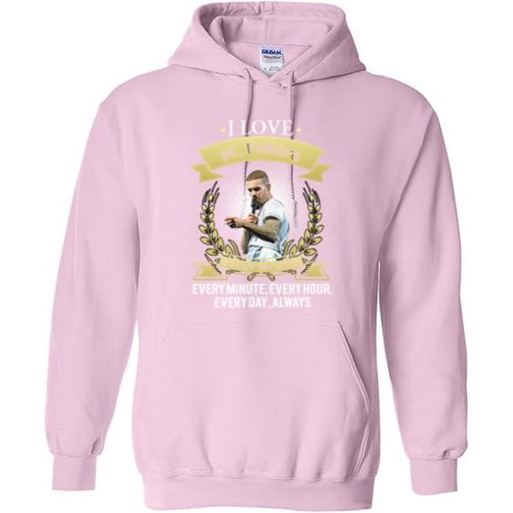 I Love M. Pokora Every Second Minute Hour Day Always French Singer Music Star Hoodie Unisex, up to 5XL