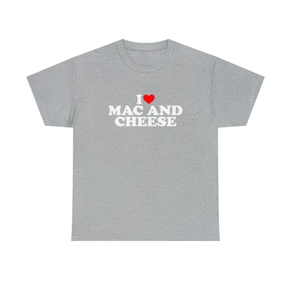 I Love Mac And Cheese I Heart Mac And Cheese Tshirt