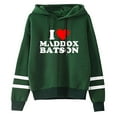 thumbnail image 1 of I Love Maddox Batson Pullover Pocketless Parallel Bars Sleeve Streetwear Sweatshirts, 1 of 7