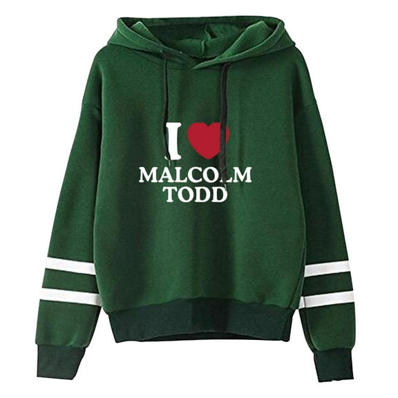 I Love Malcolm Todd Pullover Hoodie Pocketless Long Sleeve Sweatshirt Unisex Fashion Clothes