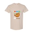 thumbnail image 1 of I Love Math And Sloths A Funny Pi Day Animal Lover Present Unisex T-Shirt, 1 of 2