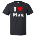 thumbnail image 1 of I Love Max T shirt I Heart Max Tee Gift, 1 of 2