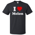 thumbnail image 1 of I Love Melon T shirt I Heart Melon Gift, 1 of 1