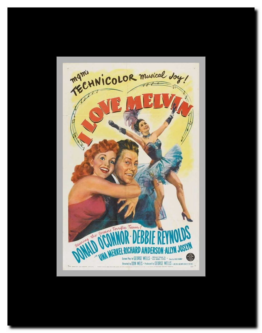 I Love Melvin Framed Movie Poster